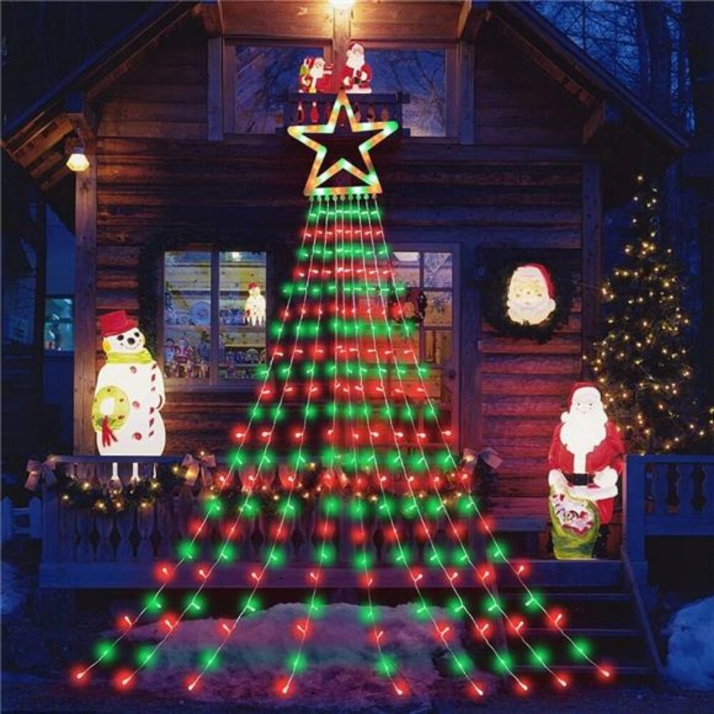 Christmas Decorations Star Lights String, 317 LED 11.5 ft Christmas Tree Lights - Picture 3 of 6